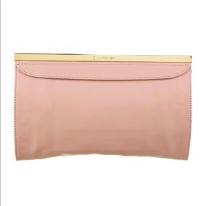 FLASH 🔥 SALE 💥!!! L’Autre Chose light pink leather frame clutch from Paris